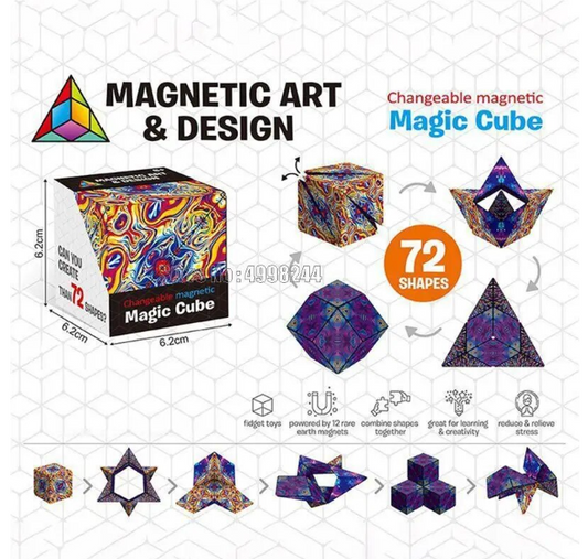 Magnetic Shape Shifting Magic Cube