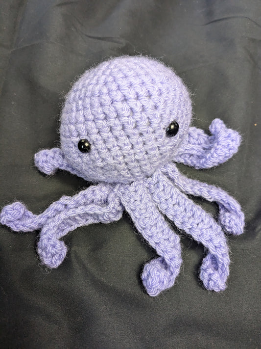 Crocheted Knit Octopus