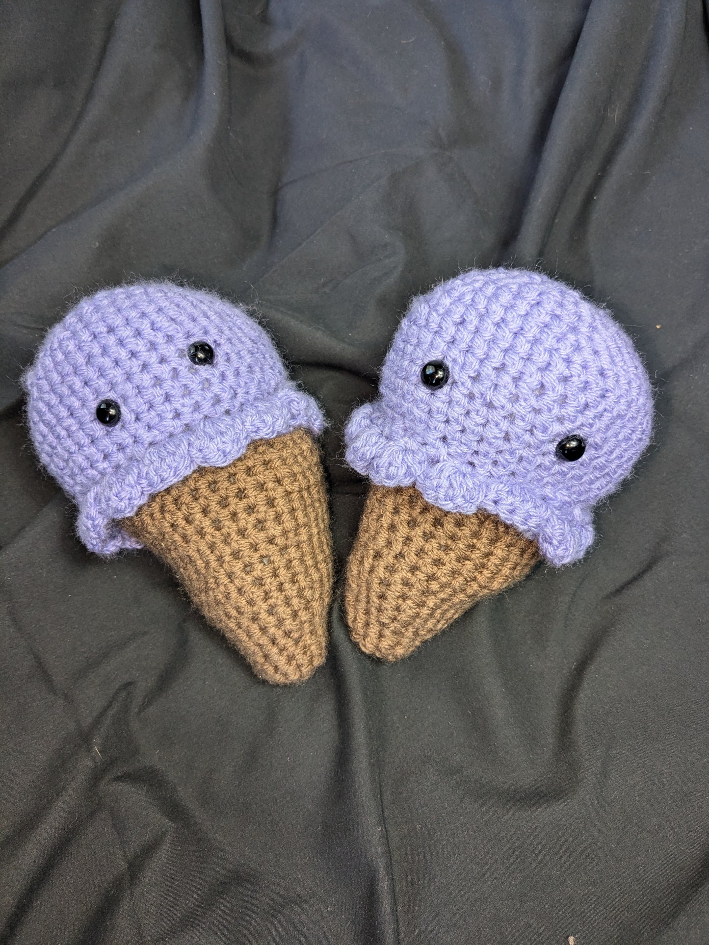 Crocheted Ice Cream Cone