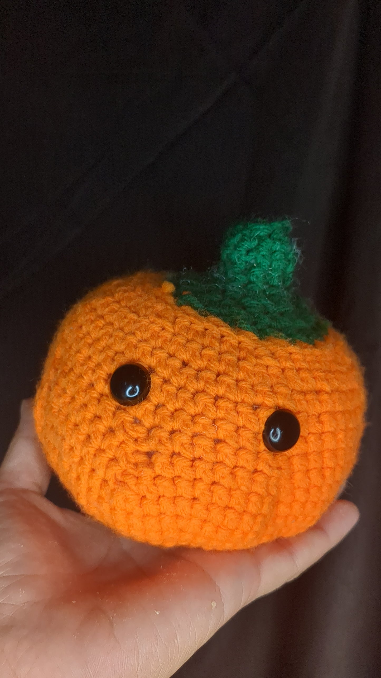 Crochet Pumpkin Amigurumi Plushie