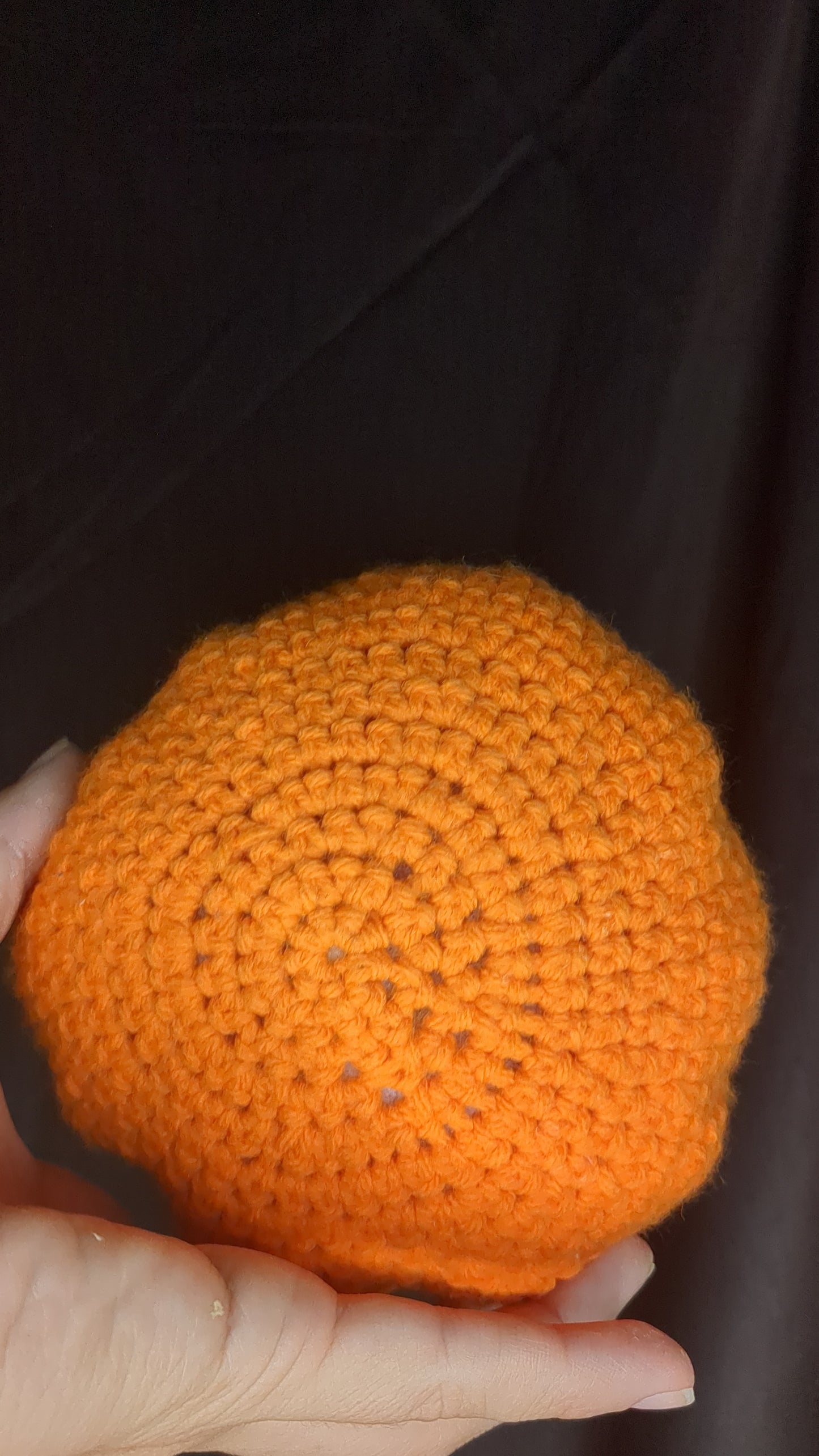 Crochet Pumpkin Amigurumi Plushie