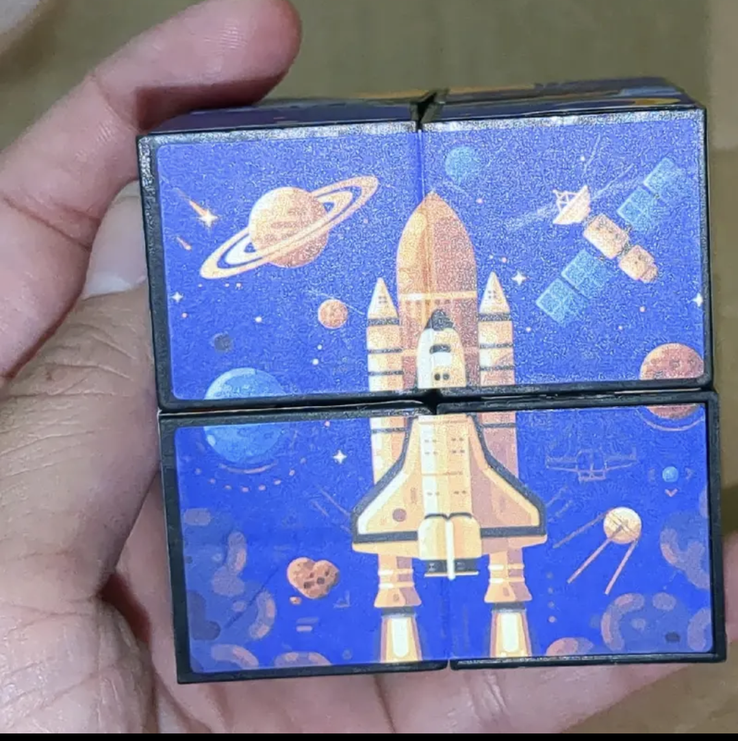 Space Cube Fidget Toy