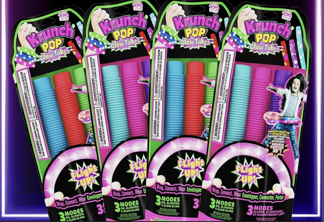 LED LIGHT UP POP TUBES