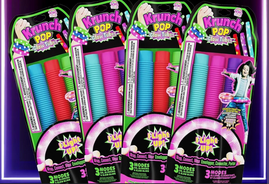 LED LIGHT UP POP TUBES