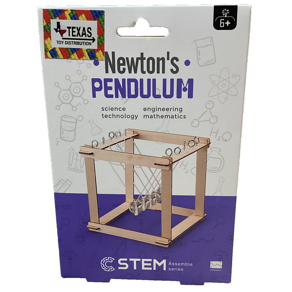 Newton's Pendulum Cradle STEM Construction Kit, Educational