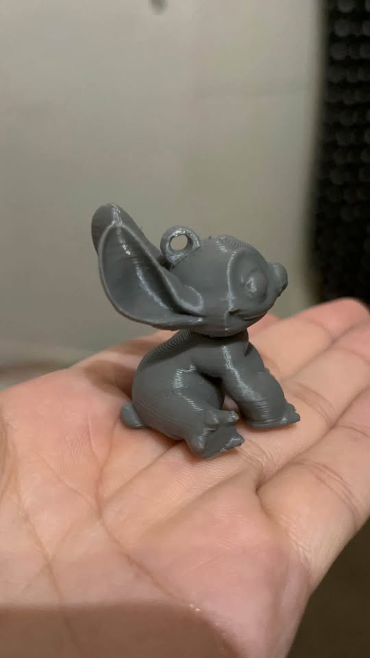 3D Printed Character Keychain